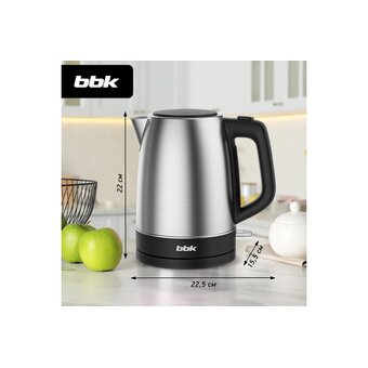  Электрочайник BBK EK1764S черный/нерж 