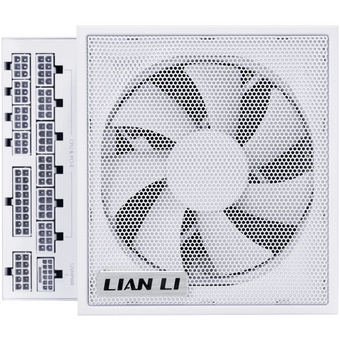  Блок питания Lian Li EG0850 (G9P.EG0850.WE00.RU) / White / ATX 3.1, 850W, 80 Plus Platinum, PCIe 5.1, APFC, USB HUB, 120mm FDB Fan, Fully Modular 