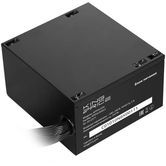  Блок питания KingPrice KPPSU350V2 ATX 350W (20+4pin) 120mm fan 2xSATA RTL 
