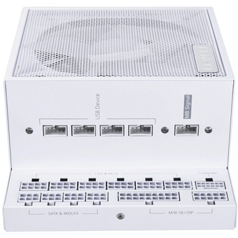  Блок питания Lian Li EG0850 (G9P.EG0850.WE00.RU) / White / ATX 3.1, 850W, 80 Plus Platinum, PCIe 5.1, APFC, USB HUB, 120mm FDB Fan, Fully Modular 