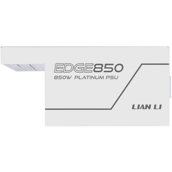  Блок питания Lian Li EG0850 (G9P.EG0850.WE00.RU) / White / ATX 3.1, 850W, 80 Plus Platinum, PCIe 5.1, APFC, USB HUB, 120mm FDB Fan, Fully Modular 