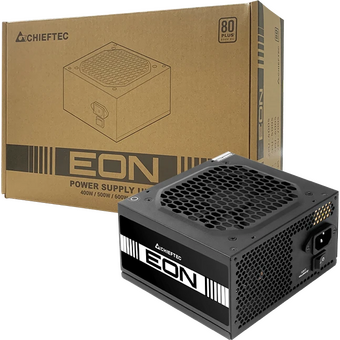  Блок питания Chieftec Eon ZPU-500S (ATX 2.3, 500W, 80 Plus, Active PFC, 120mm fan) Retail 