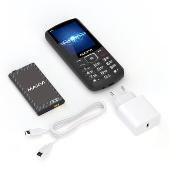  Мобильный телефон MAXVI P33 Black 