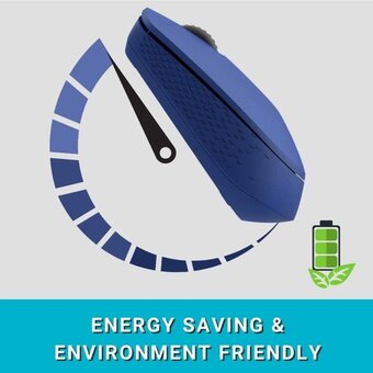  Мышь RAPOO M100 Multi-mode Wireless Mouse Blue 