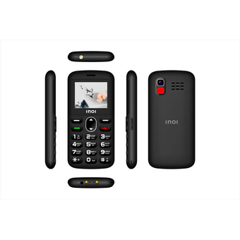  Мобильный телефон INOI 148 Senior 4G Black 
