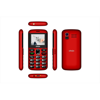  Мобильный телефон INOI 148 Senior 4G Red 