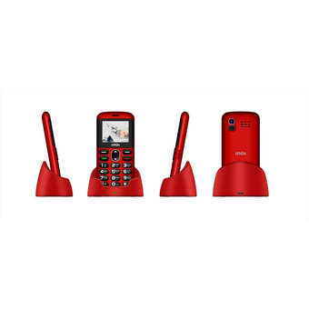  Мобильный телефон INOI 148 Senior 4G Red 