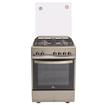  Кухонная плита De Luxe 606040.24г-000 (кр) чуг реш 