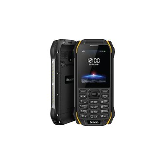  Мобильный телефон Olmio X05 Black/Yellow 