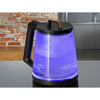  Электрочайник REDMOND KG226 Черный с деревом 