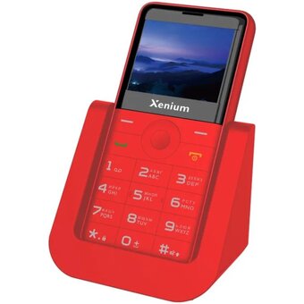  Мобильный телефон Philips Xenium X700 CTX700RD/00 красный 