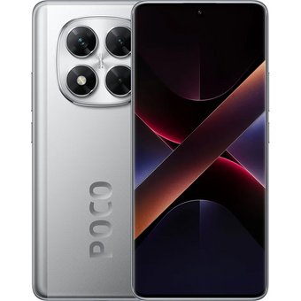  Смартфон Xiaomi Poco X7 5G 8/256Gb, серебристый 