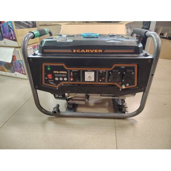  УЦ Генератор Carver PPG- 3900А (плохая упаковка, б/у, замена коленвала, маховика, стартера, крышки альтернатора) 