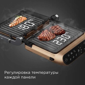  Гриль Redmond SteakMaster GM303 бронзовый 