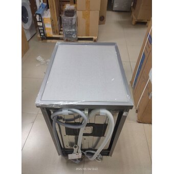  УЦ Встраиваемая посудомоечная машина INDESIT DFS 1C67 S (плохая упаковка, малая вмятина сбоку, трещины пластика возле болтов) 