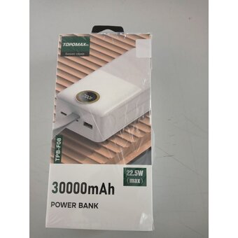 УЦ Аккумулятор внешний резервный TOPOMAX TPB-F08 30000mAh PD22.5W черный (Плохая упаковка) 