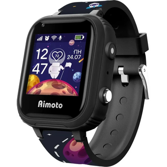  УЦ Смарт-часы AIMOTO Pro 4G космос 8100820 (После СЦ, замена кабеля зарядки) 
