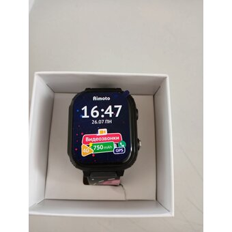  УЦ Смарт-часы AIMOTO Pro 4G космос 8100820 (После СЦ, замена кабеля зарядки) 