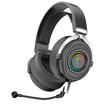  УЦ Наушники с микрофоном A4Tech Bloody G535P черный/серебристый (Мятый угол у коробки) 