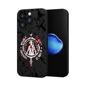  Силиконовый чехол Mcover для iPhone 16 Pro (Айфон 16 Про), Сковородка 