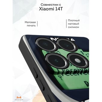  Силиконовый чехол Mcover для Xiaomi 14T (Сяоми 14Т), Нокиа 
