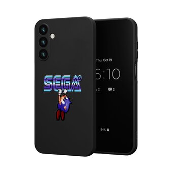  Силиконовый чехол Mcover для Galaxy A16 (5G) (Галакси А16 5Джи), Сега. Соник 