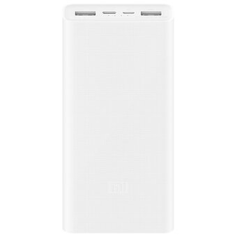  УЦ Аккумулятор внешний резервный XIAOMI 3, 20000mAh (PLM18ZM) (белый) (мятая упаковка) 