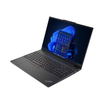  Ноутбук Lenovo ThinkPad E16 Gen 2 (21MA005DRT) 16" WUXGA IPS 400N/Ultra 7 155H/16GB/SSD512GB/Intel Arc/Fingerprint/Backlit/DOS/Black 