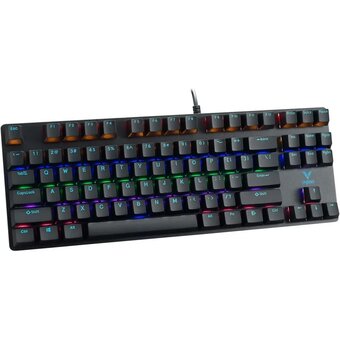  Клавиатура RAPOO V500Pro-87 Backlit Mechanical Gaming Keyboard Black 