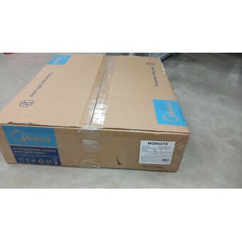  УЦ Варочная поверхность Midea MG643TX (Отсутствует нижняя накладка малого газорассекателя, ПУ) 