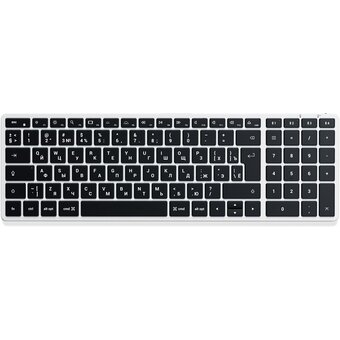  Клавиатура Satechi Slim X2 Bluetooth Keyboard Russian ST-BTSX2S-RU Silver 