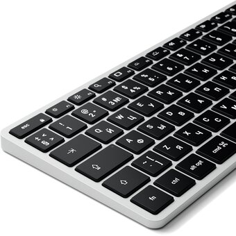  Клавиатура Satechi Slim X2 Bluetooth Keyboard Russian ST-BTSX2S-RU Silver 