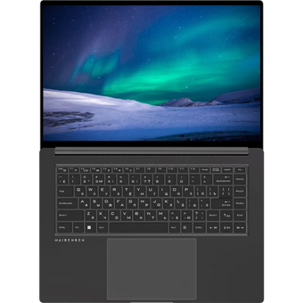  Ноутбук Maibenben P625 (P625QSF0HGRE0) 16" 2560x1600 (матовый) IPS)/Intel Core i5 12450H(2Ghz)/16384Mb/512PCISSDGb/Intel UHD Graphics/Cam/BT/WiFi 