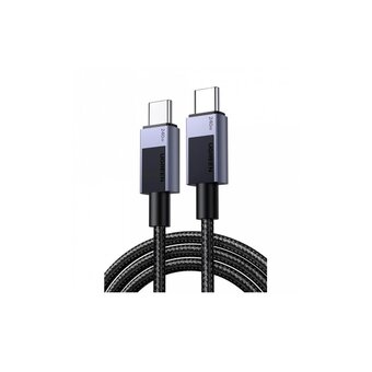  Кабель UGREEN L513 (45068) Type-C 2.0 Male To Type-C 2.0 Male Charging Data Cable (240W Max) 2m Black 