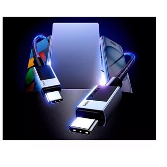  Кабель UGREEN L513 (45068) Type-C 2.0 Male To Type-C 2.0 Male Charging Data Cable (240W Max) 2m Black 