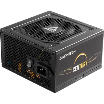  Блок питания Montech Century 550W / ATX 2.43, APFC, 80 Plus Gold, Full Bridge LLC, DC-DC, Japan caps, 120mm fan, full modular 