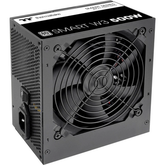  Блок питания Thermaltake Smart W3 500 (PS-SPW-0500NNFAWE-1) /Non Modular/Non Light/Full Range/Analog/80 Plus/EU/Non JP CAP 