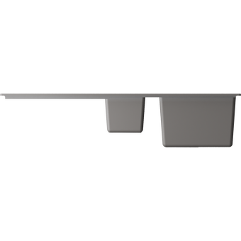  Кухонная мойка Omoikiri Kitagawa 100-2-GR leningrad grey 
