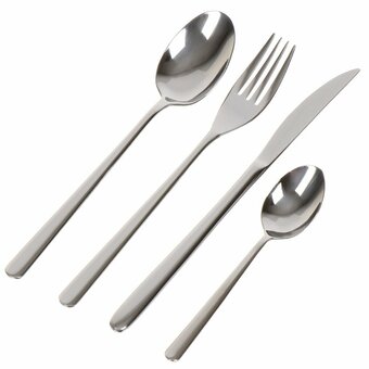 Набор столовых приборов Daniks 406719 Element 24пр 
