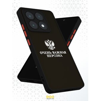  Чехол DesignOnCase для Xiaomi 14T (Сяоми 14Т), противоударный, с защитой камеры, Очень важная персона 