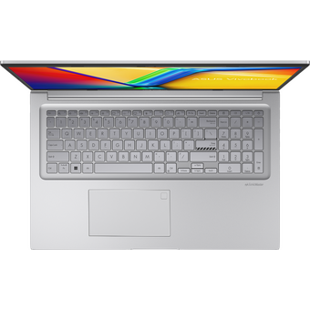  Ноутбук ASUS X1704VA-AU515 (90NB10V1-M00K20) 17.3"/FHD/IPS/250N/60Hz/i5-1335U/16GB/SSD512GB/Intel Iris Xe/FingerPrint/Backlit/DOS/Cool Silver 