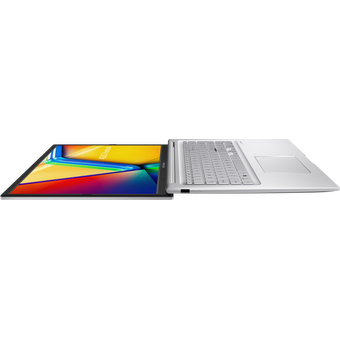  Ноутбук ASUS X1704VA-AU515 (90NB10V1-M00K20) 17.3"/FHD/IPS/250N/60Hz/i5-1335U/16GB/SSD512GB/Intel Iris Xe/FingerPrint/Backlit/DOS/Cool Silver 