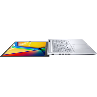  Ноутбук ASUS M3704YA-AU221 (90NB1191-M009W0) 17.3"/FHD/IPS/250N/60Hz/Ryzen 5 7430U/16GB/SSD512GB/AMD Radeon/FingerPrint/Backlit/DOS/Cool Silver 