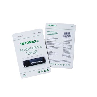  USB-флешка TOPOMAX PK-TG121GY 128G USB 3.0 графит нс 