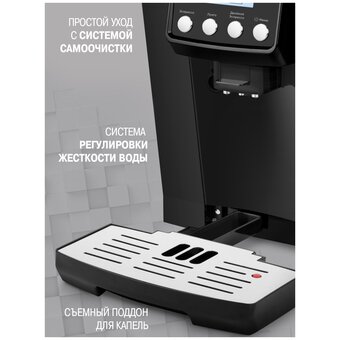  Кофемашина Rondell 1103-RE-01 (RDE-1103) черный 
