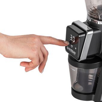  Кофемолка ENDEVER Costa-1063 стальной/черный 