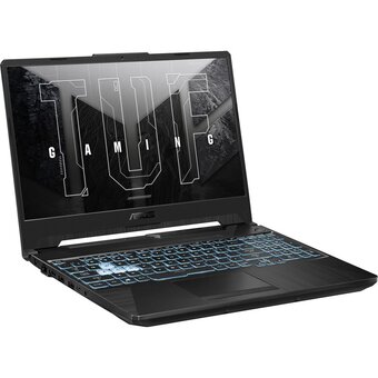  Ноутбук ASUS FA506NCR-HN057 (90NR0JV7-M003X0) 15.6"/FHD/IPS/250N/144Hz/Ryzen 7 7435HS/16GB/SSD512GB/RTX 3050 4GB/Backlit/DOS/Graphite Black 