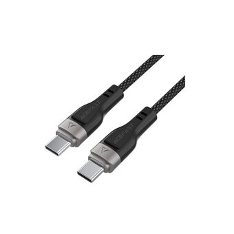 Кабель ACEFAST AF-C11-03-BK USB-C To USB-C Magnetic Charging Data Cable 1,2m Black 