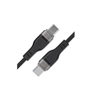  Кабель ACEFAST AF-C11-03-BK USB-C To USB-C Magnetic Charging Data Cable 1,2m Black 