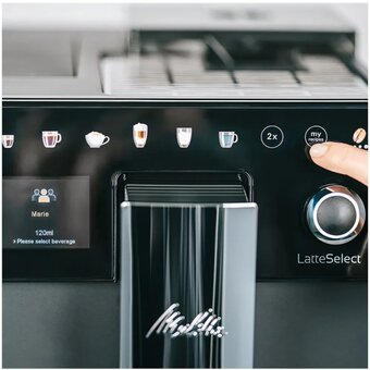  Кофемашина Melitta Latte select F 630-212 Black 